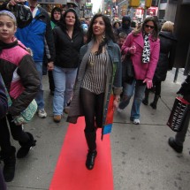 Times Square, Fashion Show for Traffic Cameras